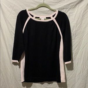 Liz Claiborne sweater 3/4 length sleeves